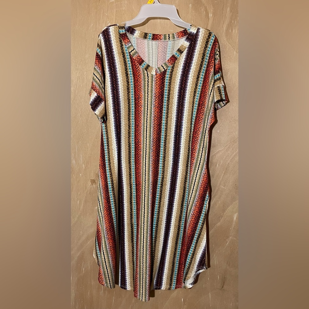 Aztec print size large dress